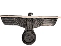 Tysk Reichsadler-vægørn i Aluminium , postwar 