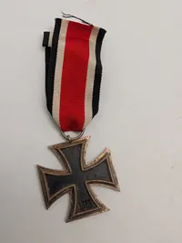 Tysk Jernkors af 2. klasse (EK2) fra 1939 med originalt bånd