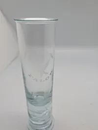 To Holmegaard Glas med Falck logo, highlife serien 