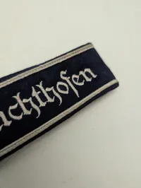 Tysk Luftwaffe Jagdgeschwader Richthofen Ærmelstribe, original ?