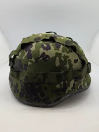 CGF Gallet Military Ballistic Helmet with Danish M84  Camouflage Cover