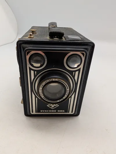 Agfa Synchro Box kamera med Portraitlinse