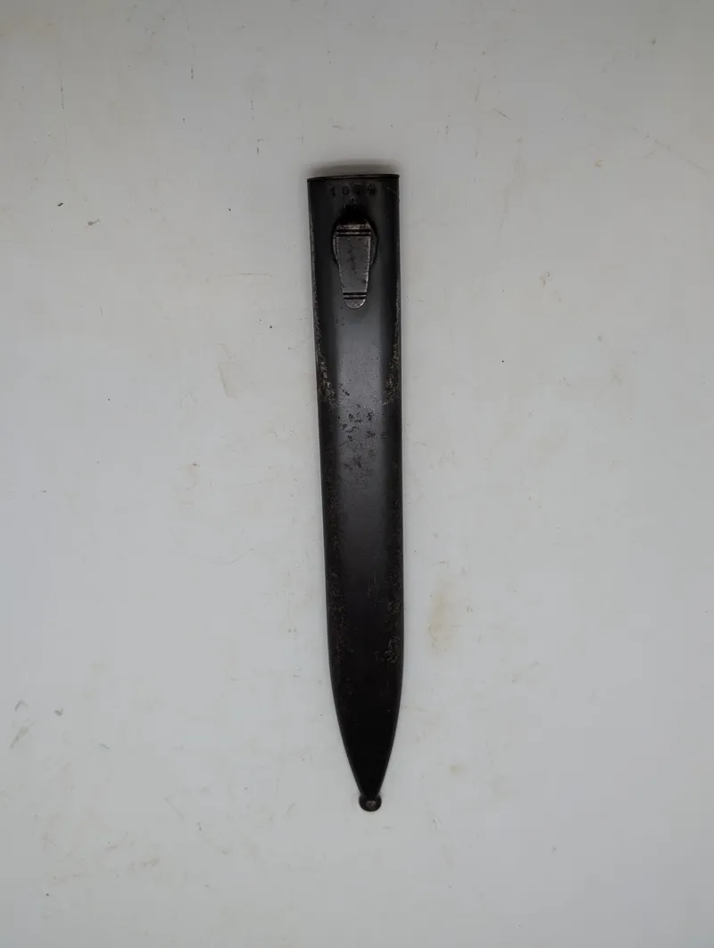 Tysk Mauser K98 Bajonetsked med serienummer 1074