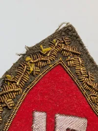 Ekstremt Sjældent Dansk D.N.S.A.P. ærmeskjold for Syssel Leder WW2 