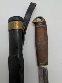 J. Marttiini Finland Puukko Knife with Leather Sheath