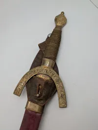 Hugo Baruch & Cie Berlin Sword with Jeweled Scabbard