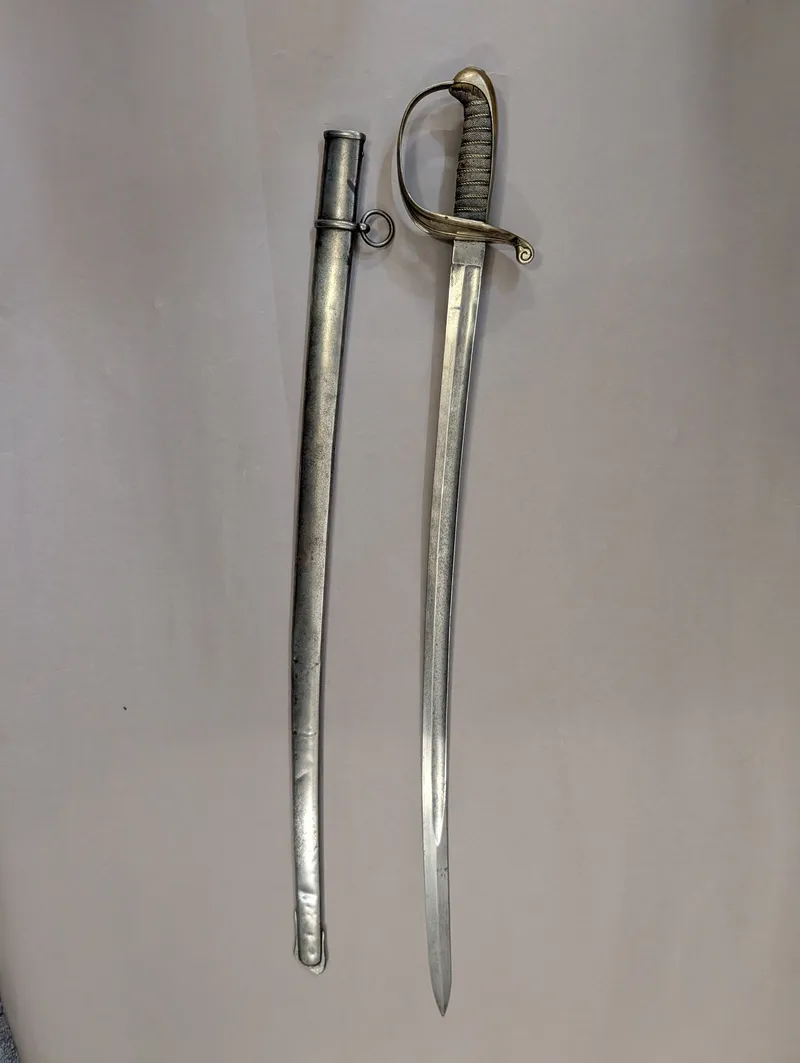 Dansk model 1858 officerssabel 