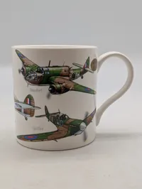 The Leonardo Collection porcelænskrus med britiske krigsfly