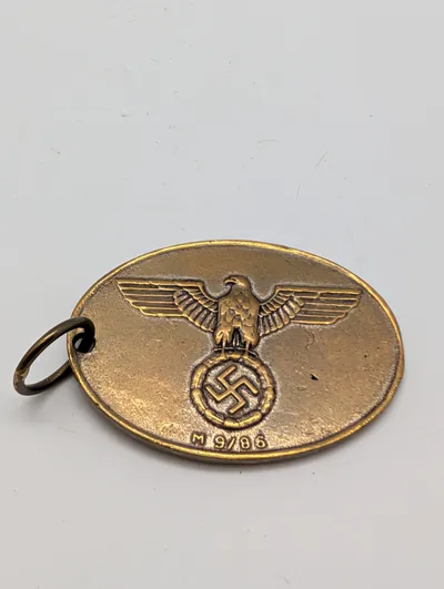 WWII German Gestapo Warrant Disc Replica