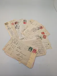 Large Collection of Early 20th Century International Postcards  Sendt til Grevinde Hamilton 