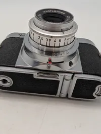 Voigtländer Vito II 35mm Kamera med Color-Skopar 1:3,5/50 Objektiv