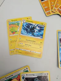 Samling af Pokémon TCG-kort, diverse serier
