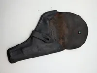 Militær pistolhylster i sort læder til Walther PPK eller lignende