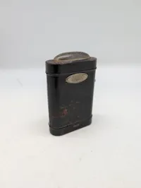 Daimon Contact lommelygte i sort metalhus Tysk WW2