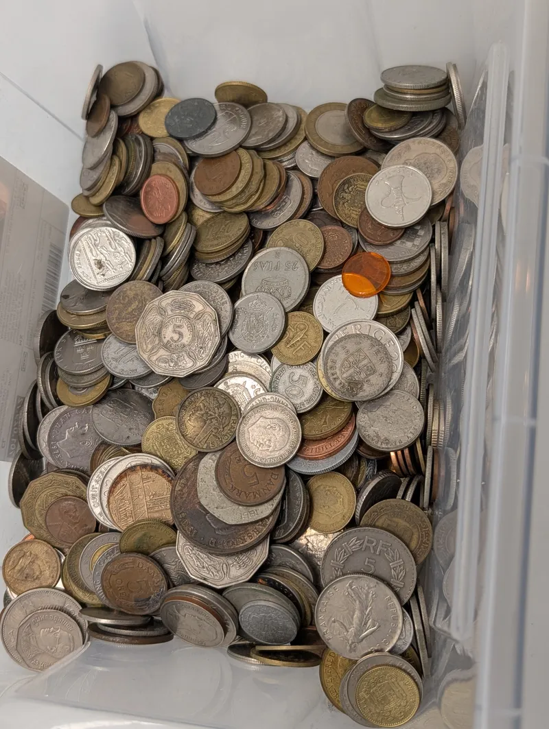Bulk Collection of International Circulated Coins
