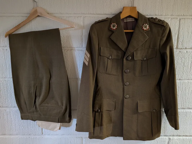 Dansk M47 uniform livgarden 