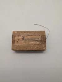 Tysk WWII Sprengkapsel-Holzschachtel til 10 tændsatser