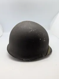 Militær M1 Stålhjelm med Inderhjelm og Rem