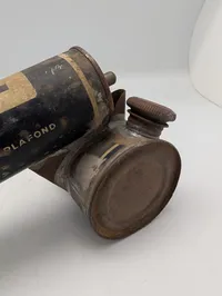 Vintage Fly-Tox French Tinplate Hand Pump Insecticide Sprayer