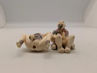 Antik JAPANESE HAND CARVED EROTIC NETSUKE FIGURES EDO / MEIJI PERIODE