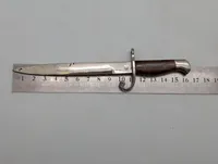 Antik miniature-bajonet brevåbner med indgravering "Antwerpen"