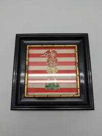 Tysk propaganda-illustration af barn med hagekorsflag