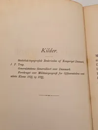 Fr. Resen Steenstrup: Kort Udtog af Danmarks Militairgeografi (1890)