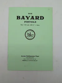 Anciens Établissements Pieper, Die Bayard Pistole manual