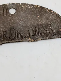 Tysk WWII Erkennungsmarke, 26. Waffen-Grenadier-Division der SS (Hungaria)