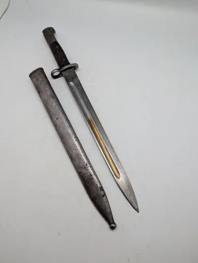Belgisk M24 Bajonet med Metalskede