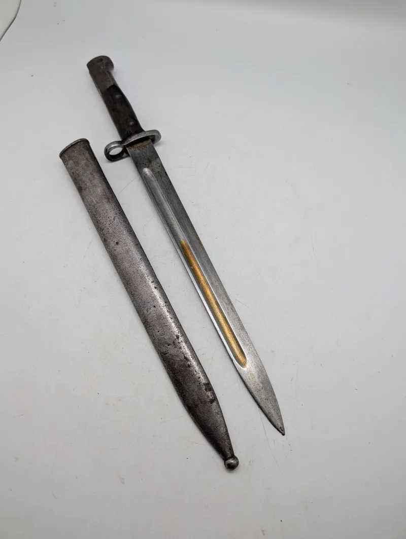 Belgisk M24 Bajonet med Metalskede