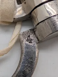 Tyske D.R.G.M. Håndjern med Original Nøgle WW2 
