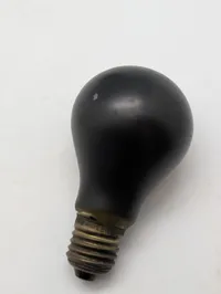Vintage Philips Mørkelægningslampe No. 4074 Blackout Light Bulb