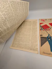 Two Issues of De Frie Danske Underground Resistance Newspapers, 1943-1944