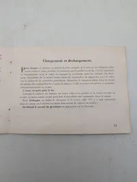 Mauser Pistolet Automatique Instruktionsmanual WW2