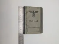Tysk Wehrpass fra 2. Verdenskrig tilhørende Johann Prinz