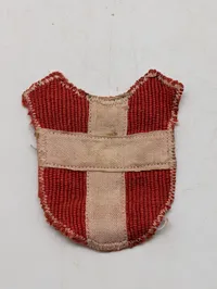 Fritz Heimbürger, Dannebrog stofmærke i original æske Frikorps Danmark ??? 