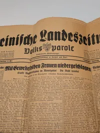 Rheinische Landeszeitung Volksparole Avis, 1. oktober 1935