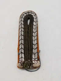 Tysk WWII Wehrmacht skulderstrop til officer, Gendarmerie