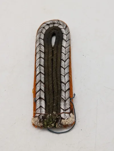 Tysk WWII Wehrmacht skulderstrop til officer, Gendarmerie