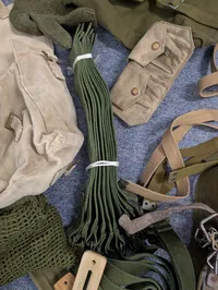 Vintage Danish Military Webbing and Field Gear Collection