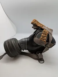 Tysk M38 Gasmaske med Metalbeholder, mærket bwz 44