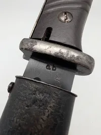 Tysk K98 Bajonet med metalskede, model S84/98 III