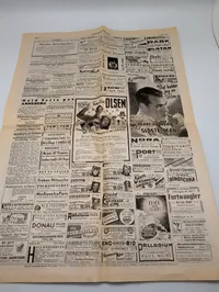 Berlingske Aftenavis Newspaper, April 9, 1940 Edition