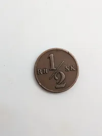 Danmark, Frederik VI, 1/2 Rigsbankskilling 1838