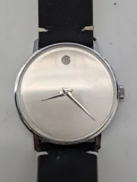 Vintage Movado Museum Watch med Dato-vindue mekanisk 