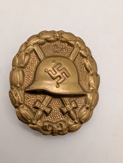 Tysk Såretmærke i Guld (Verwundetenabzeichen), Spaniens tyben, originalt ?