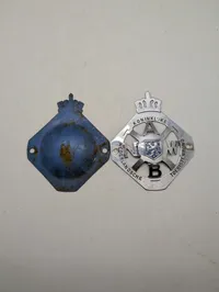 Vintage ANWB Koninklijke Nederlandsche Toeristenbond Bilskilt