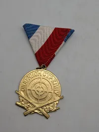 Samling af Jugoslaviske Militære JNA Medaljer og Emblemer
