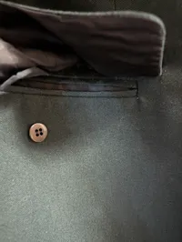 Dansk Militær Uniformsjakke med Rigsvåben Kraveemblem M69